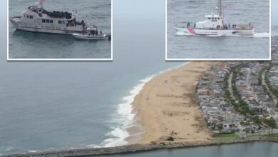Desperate search underway for missing swimmer in Newport Beach