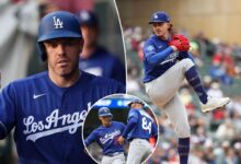 Dodgers rack up hits in unusual win over Twins