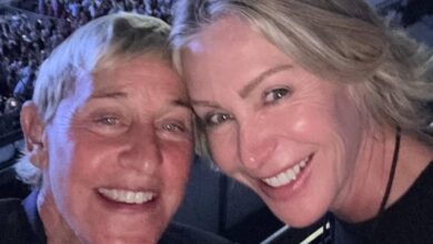Ellen DeGeneres Makes Rare Appearance With Wife in London Ellen DeGeneres Makes Rare Appearance With Wife in London