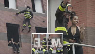 FDNY probie pulls off incredible engagement proposal