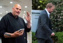 Fetterman dares Platner to release messages with mystery women, says he’ll ‘wear a suit every day’ in return