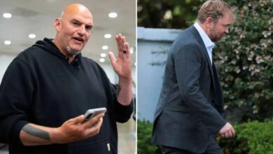 Fetterman dares Platner to release messages with mystery women, says he’ll ‘wear a suit every day’ in return