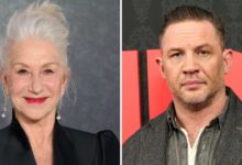 Helen Mirren Supports Tom Hardy Amid ‘MobLand’ Drama