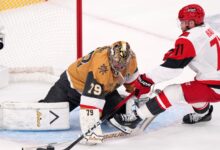 Hurricanes, Golden Knights meet for crucial Game 5 in what is now a best-of-3 Stanley Cup Final