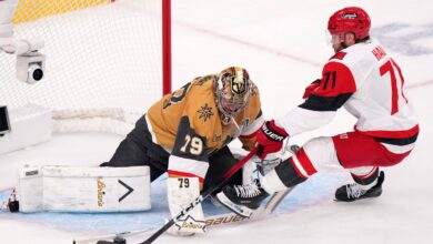 Hurricanes, Golden Knights meet for crucial Game 5 in what is now a best-of-3 Stanley Cup Final Hurricanes, Golden Knights meet for crucial Game 5 in what is now a best-of-3 Stanley Cup Final