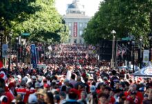 Hurricanes fans jam into downtown Raleigh for team’s Stanley Cup parade, celebration