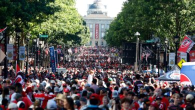 Hurricanes fans jam into downtown Raleigh for team’s Stanley Cup parade, celebration Hurricanes fans jam into downtown Raleigh for team’s Stanley Cup parade, celebration