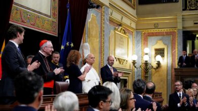 In first papal speech to Spanish parliament, pope demands respect for migrants In first papal speech to Spanish parliament, pope demands respect for migrants