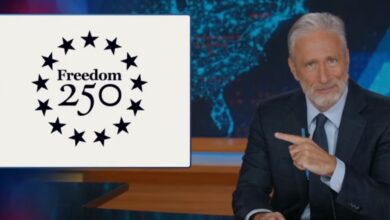 Jon Stewart Slams Donald Trump’s Crumbling Freedom 250 Concert Jon Stewart Slams Donald Trump’s Crumbling Freedom 250 Concert