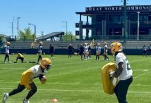 Josh Jacobs practicing with Packers again while prosecutors consider whether to file charges