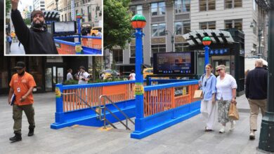 MTA to keep Knicks-themed subway entrance for 2026-27 NBA season MTA to keep Knicks-themed subway entrance for 2026-27 NBA season