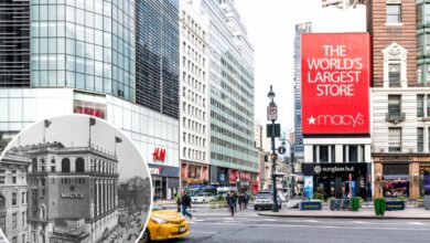 Macy’s 60-year-old ‘shopping bag’ billboard in Herald Square to be demolished, removed this weekend