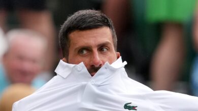 Marriage proposal, Bad Bunny steal attention from Djokovic’s opening Wimbledon match