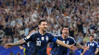 Messi becomes 1st to score in 7 straight World Cup games while extending goals record