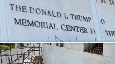 New Photos Show President Trump’s Name Removed From Kennedy Center New Photos Show President Trump’s Name Removed From Kennedy Center