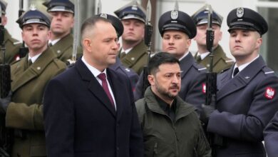 Polish president strips Zelenskyy of honor over naming army unit after WWII group Polish president strips Zelenskyy of honor over naming army unit after WWII group