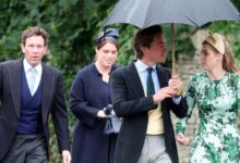 Prince Andrew’s Daughters Attend Peter Phillips’ Wedding