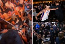 Rabid NY Knicks fans tear Victor Wembanyama jersey into rags amid arrests