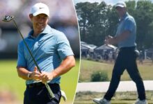 Rory McIlroy fires back at US Open heckler with big-belly gesture