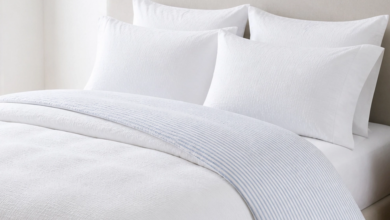 Coastal Grandmother Summer: The Seersucker Bedding Refresh Your Home Needs