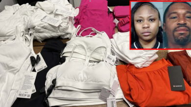 Shoplifting duo stole merchandise worth ,200 from Lululemon, then crashed during getaway, sheriff says Shoplifting duo stole merchandise worth ,200 from Lululemon, then crashed during getaway, sheriff says