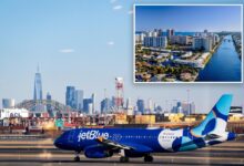 Struggling JetBlue shuts down key Newark, LaGuardia operations as New York airport costs soar