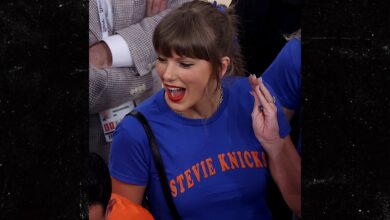 Taylor Swift Attends Knicks Game 4 at MSG Ahead of Wedding Taylor Swift Attends Knicks Game 4 at MSG Ahead of Wedding