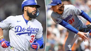 Teoscar Hernández nears Dodgers return; Tyler Glasnow not so much Teoscar Hernández nears Dodgers return; Tyler Glasnow not so much
