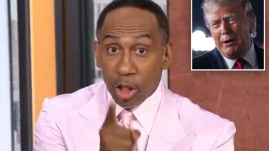Trump hits back at Stephen A. Smith after ESPN analyst ranted he would blame president for Knicks defeat