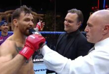 UFC’s Mauricio Ruffy Proposes To GF After KO Win At White House