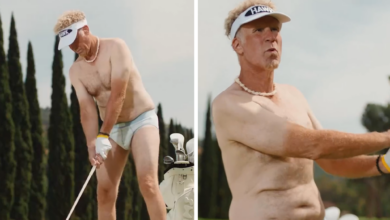 Will Ferrell Strips Down To Underwear For New SKIMS Ad Plugging Netflix Show