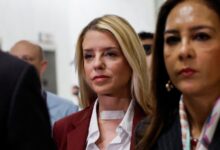 Bondi invoked privilege, declined to answer questions about interactions with Trump about Epstein files