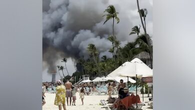 Tourist dead after massive fire breaks out at Dominican Republic resort: Officials Tourist dead after massive fire breaks out at Dominican Republic resort: Officials