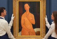 Nude portrait by Modigliani sets record at auction; nude painting by Freud sells for .8 million