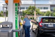 Gas prices fall below a gallon for the first time in nearly 3 months