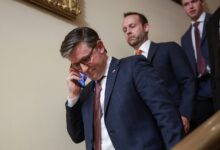 Johnson says Congress will send housing bill to Trump, but doesn’t say when