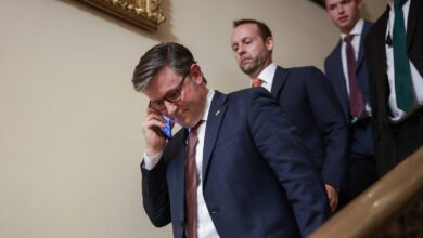 Johnson says Congress will send housing bill to Trump, but doesn’t say when