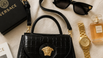 Luxury Redefined: The Versace Small Medusa ’95 Croc Embossed Bag