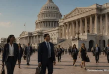House Passes Stopgap Spending Bill : Shutdown Fight Pushed Past Midterms