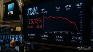 IBM Shares Plunge 25% in Worst Single-Day Drop in 58 Years IBM Shares Plunge 25% in Worst Single-Day Drop in 58 Years
