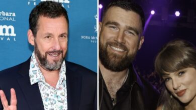 Adam Sandler Officiated Taylor Swift and Travis Kelce’s Wedding Adam Sandler Officiated Taylor Swift and Travis Kelce’s Wedding