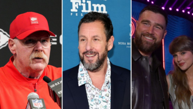 Andy Reid Reveals Advice Adam Sandler Gave Taylor and Travis Andy Reid Reveals Advice Adam Sandler Gave Taylor and Travis