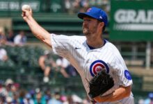 Dansby Swanson has 3 homers and 8 RBIs as the Cubs pound the Padres 23-3