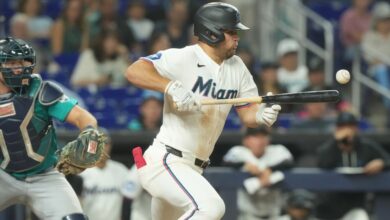 Jakob Marsee hits deep game-ending single in 10th to give Marlins 6-5 win over Mariners