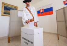 Slovaks vote in a referendum on lifelong payments for populist Prime Minister Fico