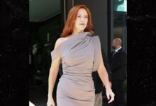 Taylor Swift’s Publicist Tree Paine Makes Her Way to NYC Wedding