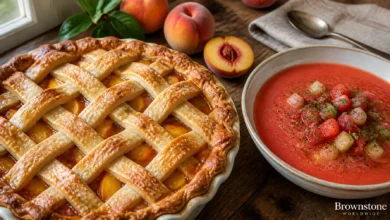 Fresh Peach Pie and Watermelon Gazpacho: Summer Recipes That Celebrate Peak Season