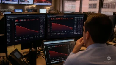 Global Markets Tumble as China Chip Fears Wipe Out Over Trillion, Oil Falls on Iran Diplomacy