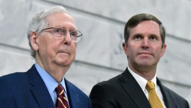 Kentucky Gov. Andy Beshear sends letter to Sen. Mitch McConnell asking for full update on health