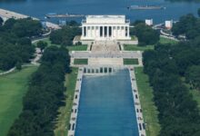 Secretary Burgum defends cost of Reflecting Pool repairs: ‘It’s going to be a small number’
